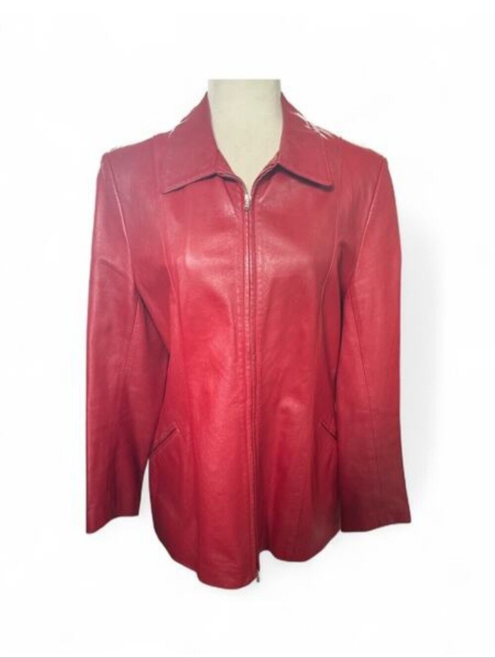 Vintage Italian Leather Jacket - Picture 4 of 9